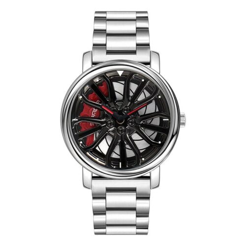 SANDA 1057 Fashion Creative Rotating Wheel Dial Casual Men's Watch