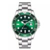 SANDA 1099 Green SANDA 1099 Quartz Analog Casual Business Stainless Steel Watch for Men