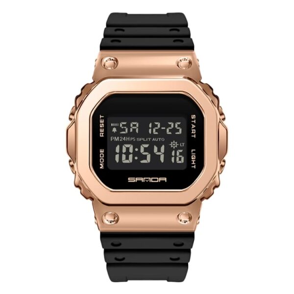 SANDA 2126 Digital Sports Casual Fashion Water Proof Mens Watch