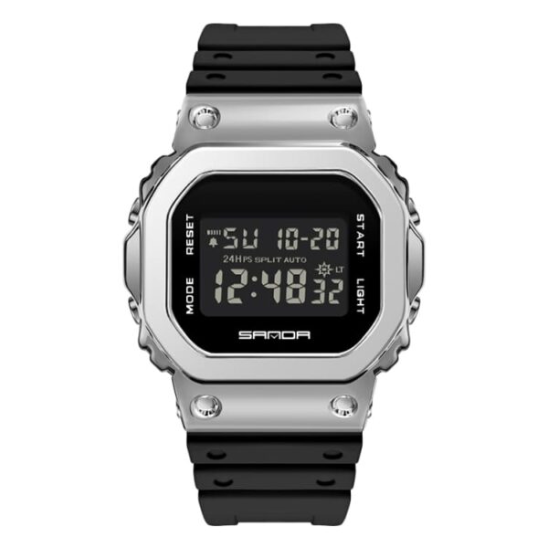 SANDA 2126 Digital Sports Casual Fashion Water Proof Mens Watch