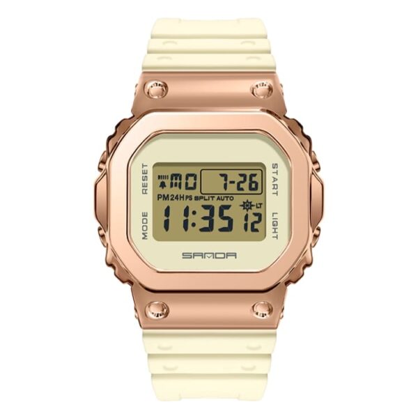 SANDA 2126 Digital Sports Casual Fashion Water Proof Mens Watch
