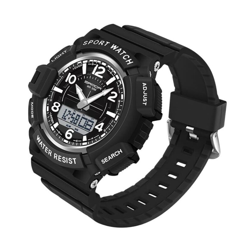SANDA 3101 Quartz Analog Digital Sports Casual Water Proof Men's Watch SANDA WATCH