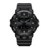 SANDA 3130 Black SANDA 3130 Quartz Dual Time Analog Digital Sport Casual Water Proof Men's Watch