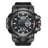 SANDA 3132 White SANDA 3132 Quartz Analog Digital Dual Time Casual Sport Military Water Proof Men's Watch