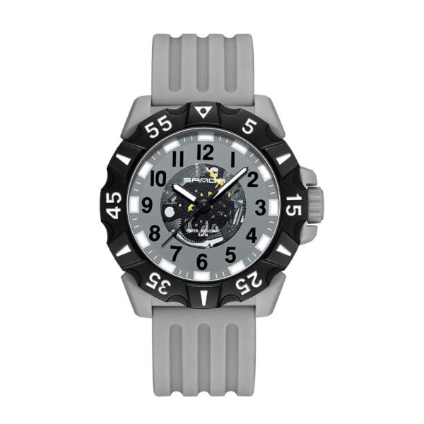 SANDA 3209 Gray SANDA 3209 Quartz Analog Luxury Casual Water Proof Watch for Men