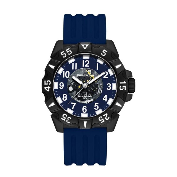 SANDA 3209 Royal Blue SANDA 3209 Quartz Analog Luxury Casual Water Proof Watch for Men
