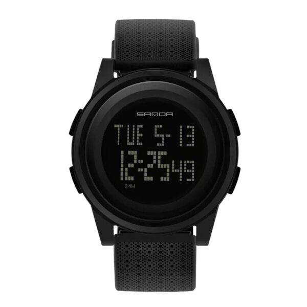 SANDA 337 Black SANDA 337 Digital Sports Running Men's Watch