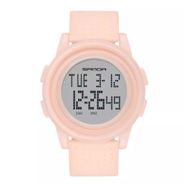 SANDA 337 Pink SANDA 337 Digital Sports Running Men's Watch