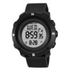 SANDA 361 Digital Sports Casual Fashion Resin Strap Men's Watch
