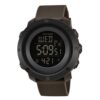 SANDA 361 Digital Sports Casual Fashion Resin Strap Men's Watch