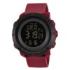 SANDA 361 Digital Sports Casual Fashion Resin Strap Men's Watch