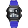SANDA 418 Blue SANDA 418 Digital Sport Classic Square Face Water Proof Men's Watch
