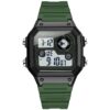 SANDA 418 Green SANDA 418 Digital Sport Classic Square Face Water Proof Men's Watch
