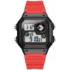 SANDA 418 Red SANDA 418 Digital Sport Classic Square Face Water Proof Men's Watch