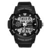 SANDA 6002 Digital Analog Dual Time Sports Military Water Proof Watch for Men