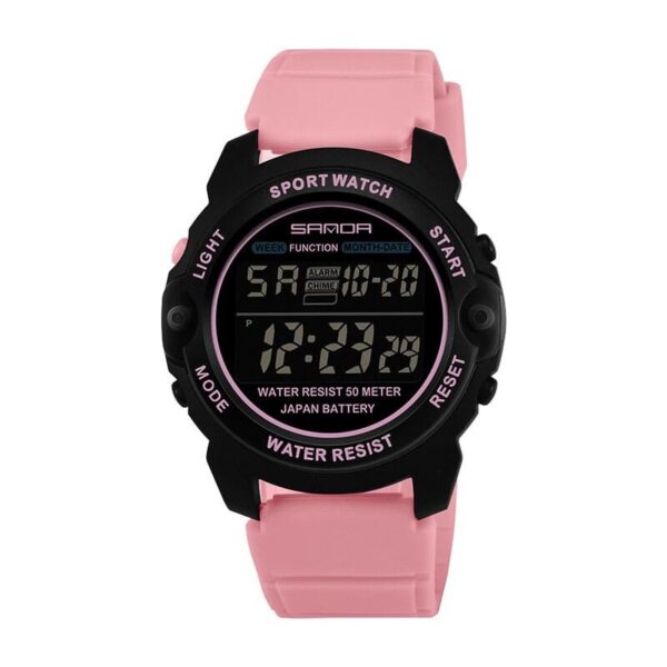 SANDA 6003 Digital Casual Sports Running Water Proof Watch for Women