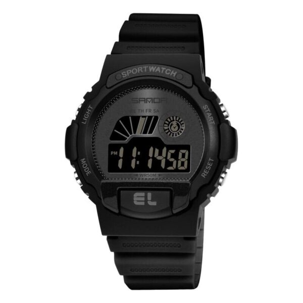 SANDA 6004 Black SANDA 6004 Digital Sport Outdoor Casual Water Proof Watch for Men