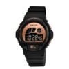 SANDA 6004 Black Rose Gold SANDA 6004 Digital Sport Outdoor Casual Water Proof Watch for Men
