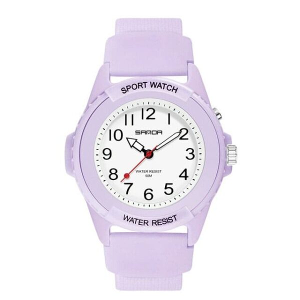 SANDA 6018 Quartz Analog Simple Minimal Water Proof Watch for Women