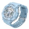 SANDA 6033 Blue SANDA 6033 Digital Dual Time Quartz Analog Sports Casual Water Proof Men Women Unisex Watch
