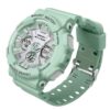 SANDA 6033 Green SANDA 6033 Digital Dual Time Quartz Analog Sports Casual Water Proof Men Women Unisex Watch