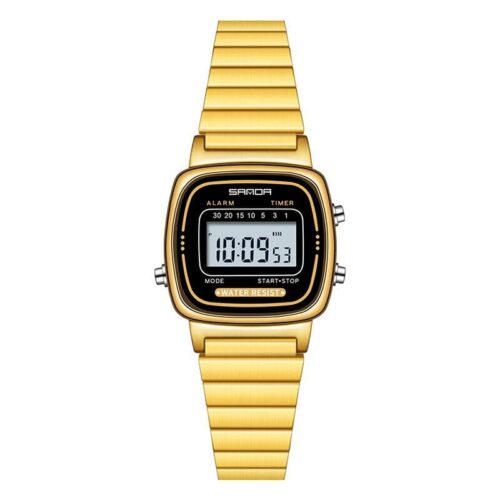 SANDA 6053 Digital Square Minimal Simple Luxury Women's Watch