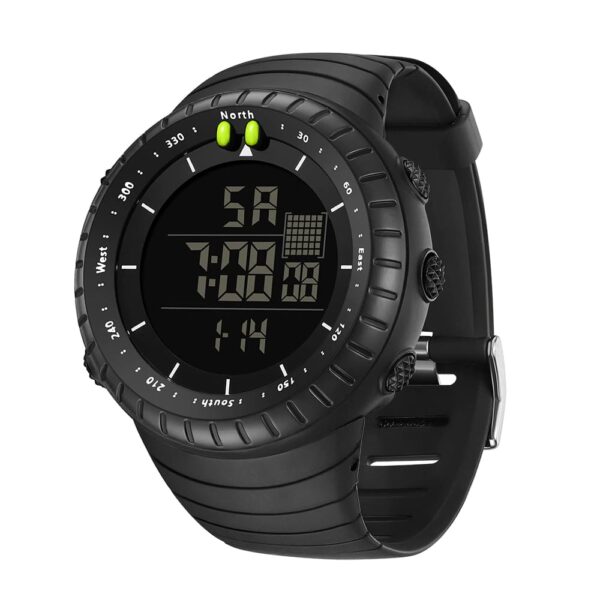 SANDA 6071 Black SANDA 6071 Outdoor Sport Military Water Proof Digital Watch for Men