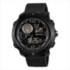 SANDA 762 Quartz Analog Dual Time Casual Sports Water Proof Watch for Men