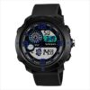 SANDA 762 Quartz Analog Dual Time Casual Sports Water Proof Watch for Men