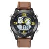 SANDA 772 Yellow SANDA 772 Dual Time Quartz Analog Digital Business Casual Men's Watch
