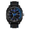 SANDA 790 Quartz Digital Dual Time Casual 3 ATM Water Resistant Watch for Men