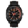 SANDA 790 Quartz Digital Dual Time Casual 3 ATM Water Resistant Watch for Men