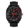 SANDA 790 Quartz Digital Dual Time Casual 3 ATM Water Resistant Watch for Men