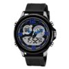 SANDA 793 Blue SANDA 793 Quartz Analog Digital Dual Time Casual Men's Watch