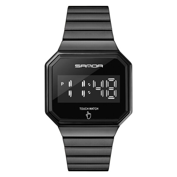 SANDA 8001 Black SANDA 8001 Digital Causal Touch Screen Water Proof Watch for Men