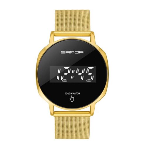 SANDA 8004 Touch Screen LED Digital Water Proof Men's Watch