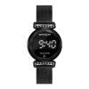 SANDA 8007 Black SANDA 8007 Digital Touch Screen Fashion Casual Watch for Women