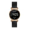 SANDA 8007 Black Rose gold SANDA 8007 Digital Touch Screen Fashion Casual Watch for Women