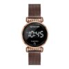 SANDA 8007 Coffee SANDA 8007 Digital Touch Screen Fashion Casual Watch for Women