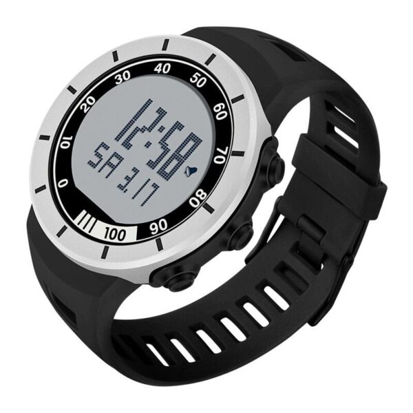 SANDA 9001 Silver SANDA 9001 Digital Casual Outdoor Sports Military Running Water Proof Watch for Men