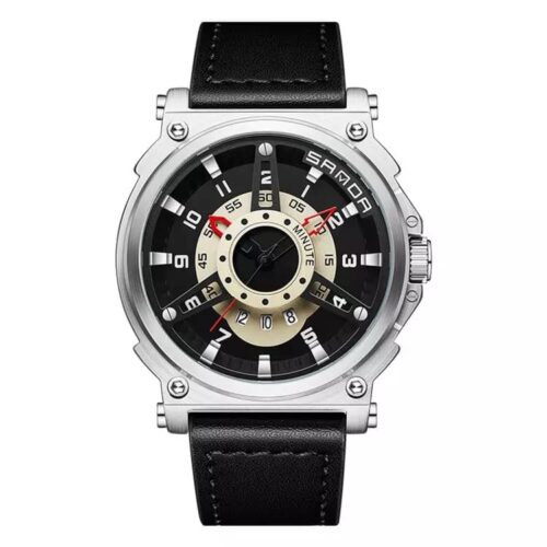 SANDA P5013 Silver SANDA P5013 Quartz Casual Luxury Business Men's Watch