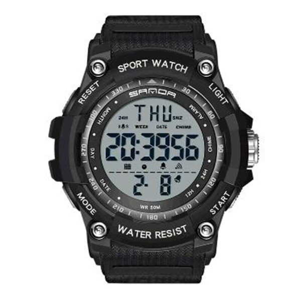 SANDA 2016 Digital Luxury Military Fashion Sport 5 ATM Water Proof Watch for Men