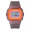sanda 2113 orange SANDA 2113 Digital Unisex Sport Square Face Water Proof Watch for Boy Girl Kids