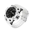 SANDA 6030 White SANDA 6030 Dual Time Digital Analog Water Proof Sports Military Men's Watch
