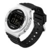 SANDA 6069 White Black SANDA 6069 Fashion Digital Water Proof Sport Watch for Women