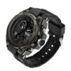 SANDA 739 Black SANDA 739 Dual Time Digital Analog Quartz Casual Business Men's Watch
