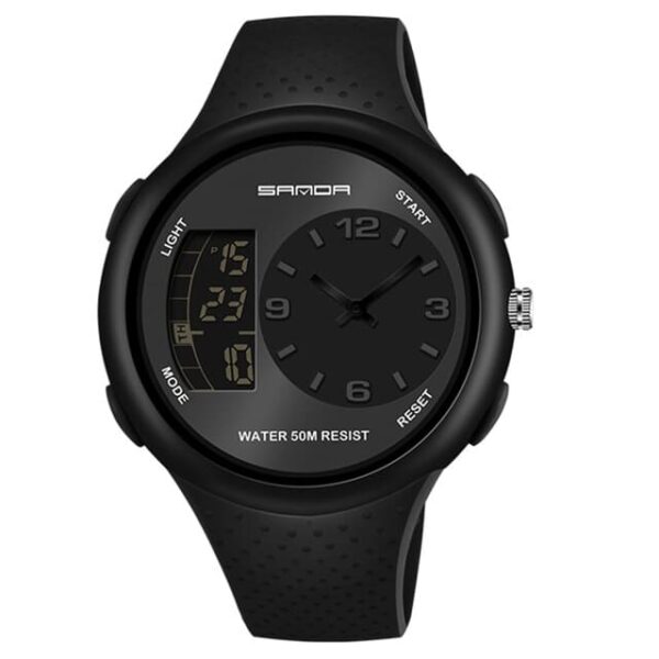 SANDA 763 Analog Digital Casual 5 ATM Water Proof Men's Watch