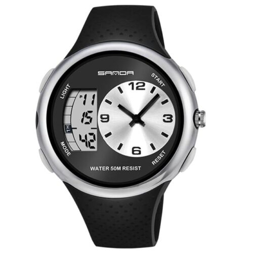 SANDA 763 Analog Digital Casual 5 ATM Water Proof Men's Watch