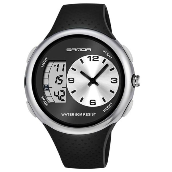 SANDA 763 Analog Digital Casual 5 ATM Water Proof Men's Watch