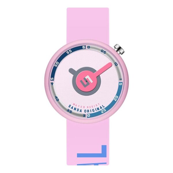 SANDA 1109 Pink SANDA 1109 Quartz Analog Minimal Simple Dial Fashion Women's Watch